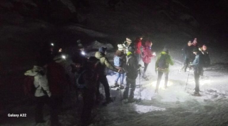 Ceresole Reale, ciaspolata notturna con Cammini Divini