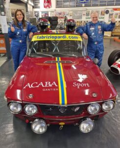 Burolo, Fabrizio Pardi al Rally di Montecarlo Historique
