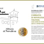 Novalesa, i 1300 anni dell’Abbazia in una conferenza all’Auditorium Reale Mutua