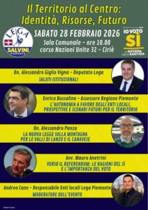 Ciriè, incontro su autonomia e legge della montagna