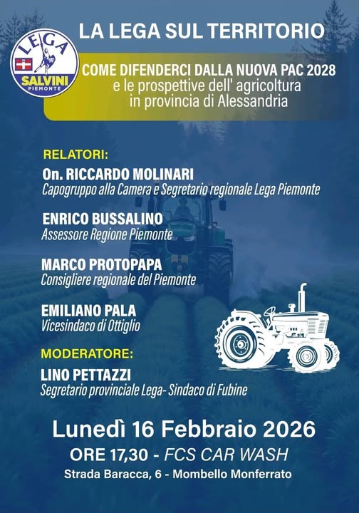 Mombello Monferrato, la Lega Valcerrina e le prospettive dell’agricoltura