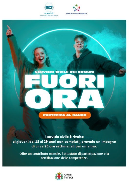 Ivrea, il progetto di Servizio civile universale in Comune